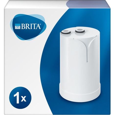 Brita Wasserfilter für den Wasserhahn weiße Filterkartusche