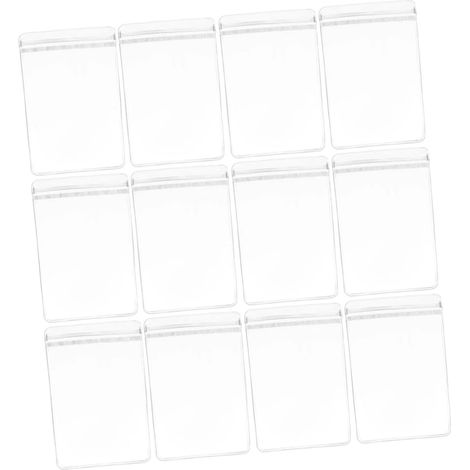 Lot de 100 Pochettes de Rangement pour Boucles d'oreilles 4x6 Cm en PVC Transparent, Paquet à Bijoux Refermables Anti-oxydation, pour Organisation et Emballage Industriel (1/5)