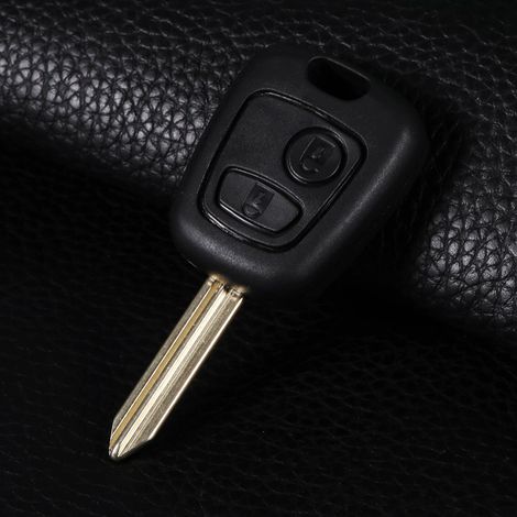 Rohling für 2-Tasten-Fernbedienung (ungeschnitten) für Citroën Saxo, Xsara Picasso, Berlingo (1/5)