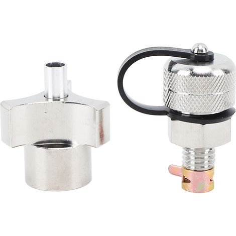 Vanne de vidange rapide Quick Twist avec tuyau, bouchon en acier inoxydable pour filetage M12 x 1,75, vidange d'huile pratique et étanche. (1/5)