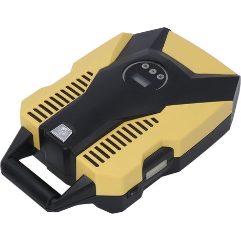 Gonfleur de pneus numérique portable électrique automatique pour la maison et la voiture, avec écran LCD et éclairage, 12 V (1/5)