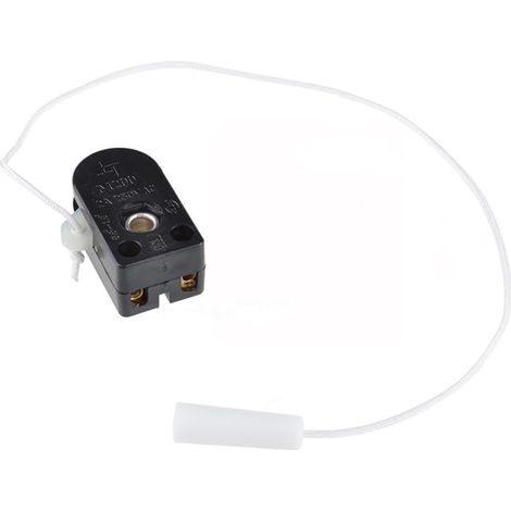 Interrupteur Mural Monobloc avec Cordon de Serrage pour Salle de Bain et extérieur (1/5)