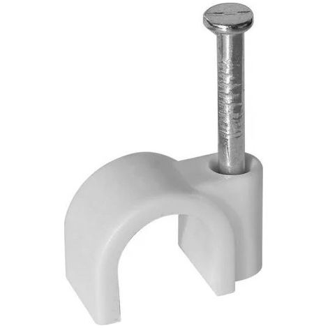 Boite de 100 attaches 7mm grises (43504)