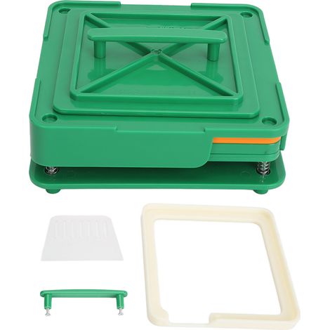 100 trous Taille 00 Plaque de remplissage de gélules Haute précision Remplisseur de poudre automatique à arrangement vert (1/5)