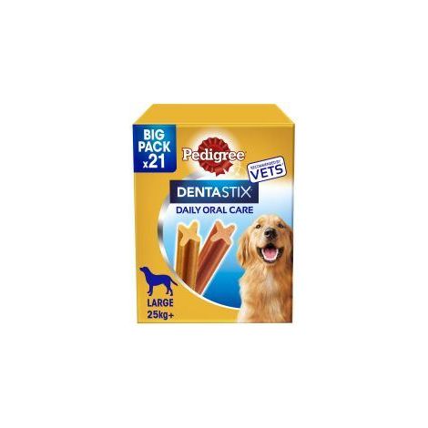 Pedigree Dentastix Daily Adult Large Dog Treats 21 x Dental - 734554