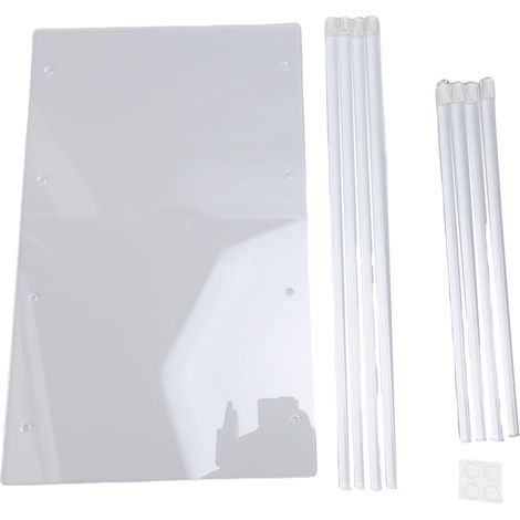 Étagère à Bottes Acrylique Transparente Organisateur de Chaussures Support Autonome pour 4 Paires Rangement Entrée Chambre (1/5)