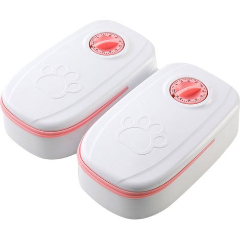 Distributeur Automatique De Nourriture - Minuterie 48 Heures - Pour Aliments Secs Ou Semi-humides - 1 Pièce (1/3)