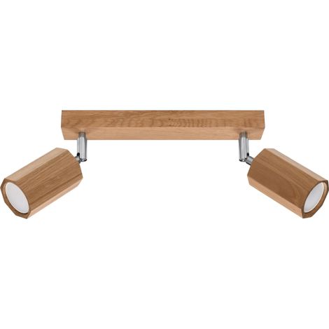 ZEKE 2 oak ceiling lamp (1/5)