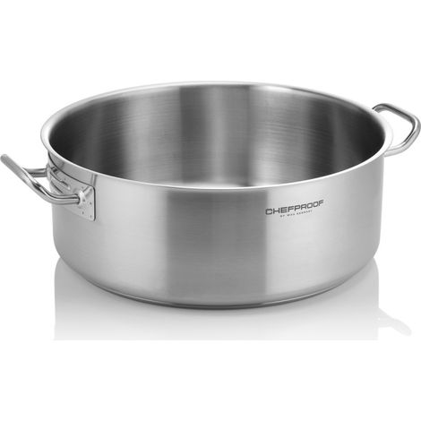 Marmite CHEFPROOF Ø 45 cm H 15 cm 23,5 ltr inox 18/10 - Was Germany (1/2)