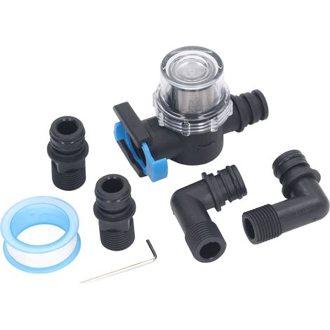 Pompe à membrane auto-amorçante, 20,8 l, débit maximal 5,5 GPM, 70 PSI, 12 V CC, pour l'irrigation, les camping-cars et les bateaux (1/5)