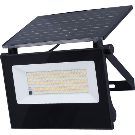 Lampe Solaire Extérieure 30W, Applique Murale LED Étanche avec Télécommande, Détecteur de Mouvement, Lumière de Sécurité Pliable 3 Couleurs pour Jardin, Cour, Terrasse (1/5)