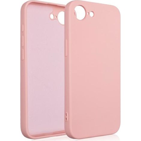 Custodia in silicone Beline per iPhone 16e, colore oro rosa. (1/5)