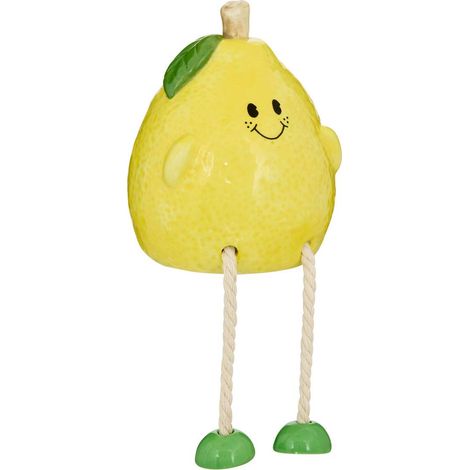 Salvadanaio pineapple foodie 8,5x8,5x18 cm giallo - Atmosphera créateur d'intérieur (1/5)