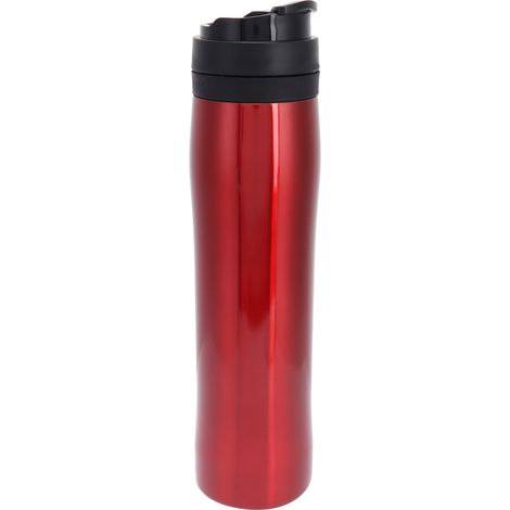 Mug de voyage portable en acier inoxydable avec cafetière et filtre, bouteille de thé incluses - Cadeau original pour les voyages (1/5)
