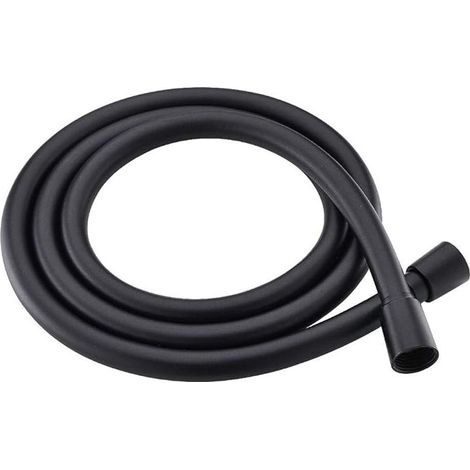 Tuyau Rallonge Douche Noir 30 Cm Longueur Robinet Mitigeur Laiton (1/5)