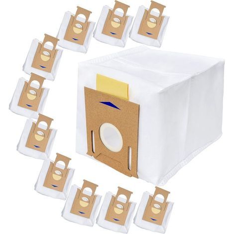 Lot de 10 Sacs Aspirateur pour ECOVACS DEEBOT T8 T8+ T8 AIVI T8MAX N8+ N8 Pro+ T9+ - Accessoires Robot Balayeur