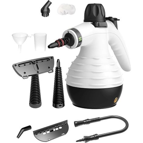 Nettoyeurs vapeur domestiques, appareils à vapeur naturelle multi-surfaces, nettoyeurs vapeur portables pour canapés, tapis et voitures (prise US). (1/5)