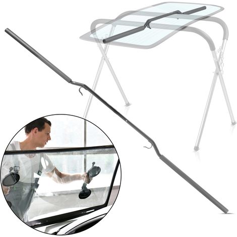STAHLWERK Estensione regolabile VTA-200 ST Portata 90 kg Cavalletto per verniciatura auto (1/5)