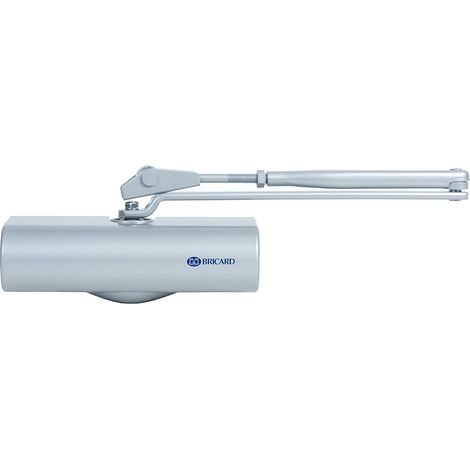 Bricard 2064 Ferme porte hydraulique force 4 coupe/feu Argent (1/2)