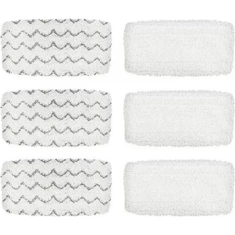 Filiyano-Balais-serpillères - SODIAL - Bissell PowerFresh 2747A - Lot de 3 blancs - Lavables - Microfibre (1/3)