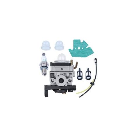 Carburateur de moteur de débroussailleuse pour Honda GX25 GX35 GX 25 35 HHT35 HHT35S FG110 avec joint de tuyau bougie d'allumage kit de filtre à carburant accessoires de remplacement