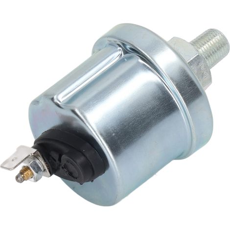 Capteur de Pression d'Huile VDO 1/8 NPT 0-10 Bar pour Groupe Électrogène, Tête Simple en Alliage d'Aluminium