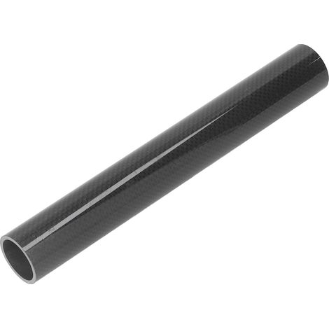 Entretoise de fourche avant de vélo 25 cm 28,6 mm, finition brillante, en fibre de carbone 3K, rondelle de fourche avant, entretoise de potence de direction (1/5)