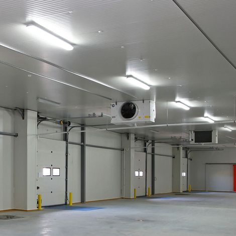 LED Feuchtraum Wannenleuchte Kellerleuchte 157 cm, LED 22 Watt 1x 2000lm kaltweiß, 5er Set