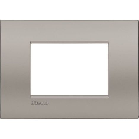 Bticino livinglight air placca 3 moduli colore sabbia lnc4803sb (1/5)