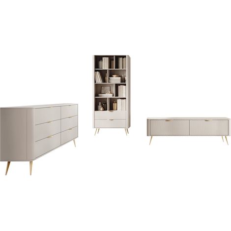 Conjunto de salón Versoe 109, Beige (1/5)
