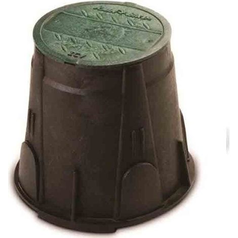 Runder und robuster Beregnungsschacht Rain Bird VB7RND, 22x25 cm