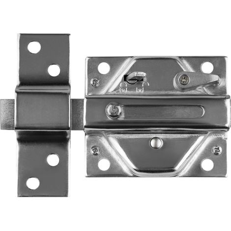 Cerrojo llave puntos handlock cromado 85mm con bloqueo (1/2)
