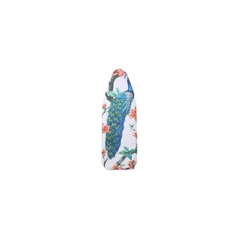 Housse de table à repasser résistante à la chaleur – Motif paon décoratif, 140 × 50 cm