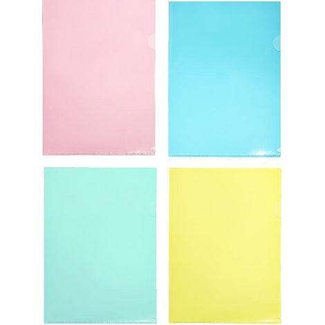 A4 PP Pastellmix-Ordner (8 Stück)