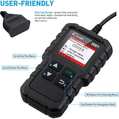 Cable de extensión portátil para diagnóstico automotriz, que permite una conexión rápida a las herramientas de escaneo y es adecuado para herramientas de diagnóstico automotriz en general.