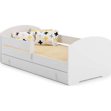 Letto per bambini LUK con cassetto e sponde 160x80 (1/5)