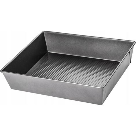 KADAX Backform mit Antihaftbeschichtung, für Kuchen, Grau, 27.5x22.5x6cm