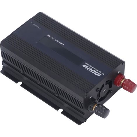 Kfz-Wechselrichter 1000W DC zu AC Stromwandler Mehrfachschutz Intelligente Luftkühlung Kfz-Adapter DC12V auf AC220V (1/5)