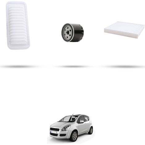 Kit tagliando 3 filtri compatibile con Suzuki Splash 1.2 GPL 63kw dal 2008 (1/5)