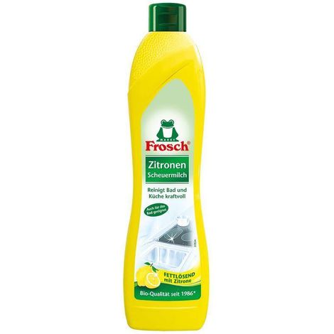 Leche limpiadora en crema Frosch con aroma a limón, 500 ml