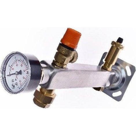 afriso Seguridad 6BAR inox grupo de seguridad inox