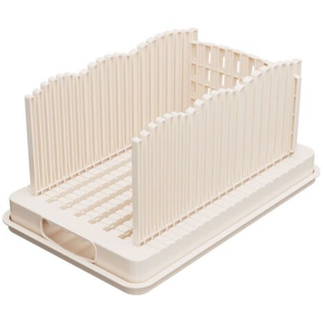 Trancheuse à pain améliorée, machine à sandwich/toast multifonctionnelle, pliable et réglable, poignée manuelle pliable et compacte pour pain toast fait maison (1/4)