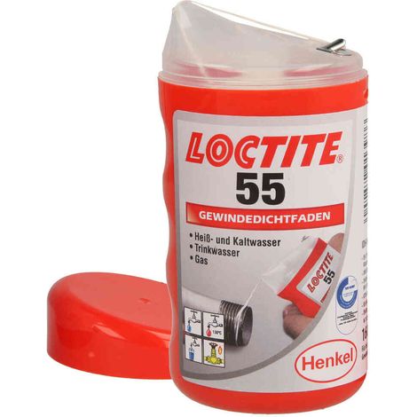 Fil d'étanchéité pour filetage Loctite 55 160 m