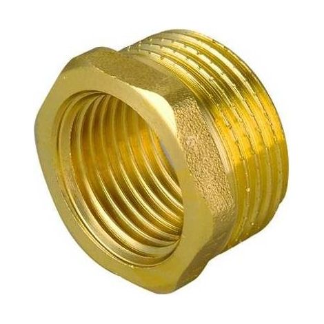 RÉDUCTEUR MF EN LAITON JAUNE Dimensions : 1" 1/2 x 3/4
