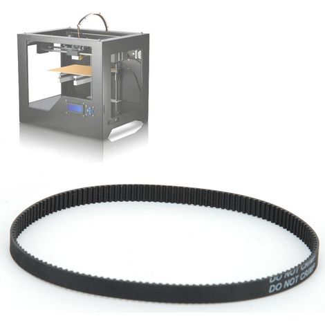 Kit de 5 courroies GT2 6mm avec tendeurs fermés pour imprimante 3D - 280mm - Accessoires d'impression 3D (1/4)