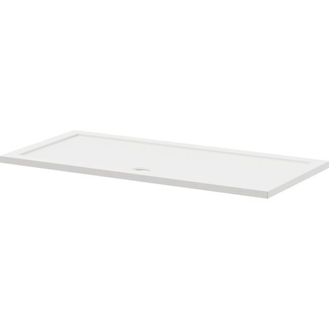 Pearlstone Slip Resistant 1700mm x 800mm x 40mm Rectangular Shower Tray (1/4)