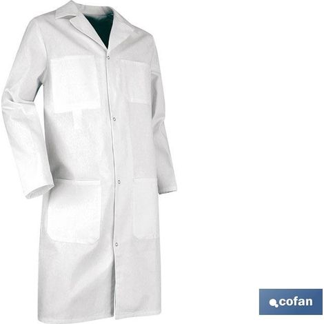 Palettenweißer Bademantel aus 100 % Baumwolle T-XXL