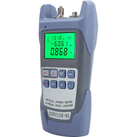 DXP-50D Optisches Leistungsmessgerät, tragbares Rotlicht-Lichtabfallmessgerät für Glasfasern, 5 km, 1 MW (1/5)