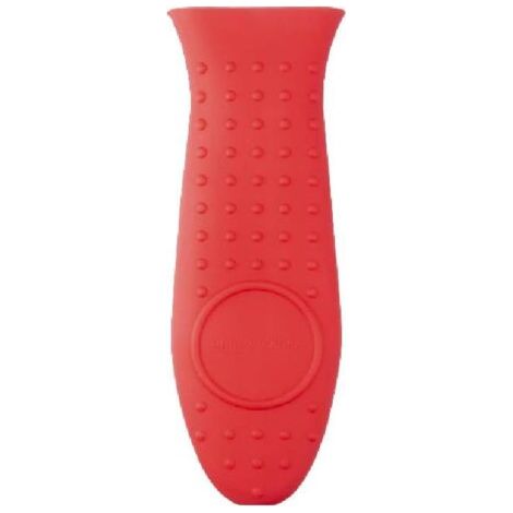 Cache-pot rectangulaire en silicone rouge
