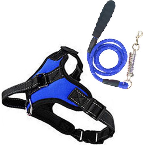 Harnais anti-traction pour chien, réfléchissant et réglable, gilet d'extérieur pour animaux de compagnie (1/5)